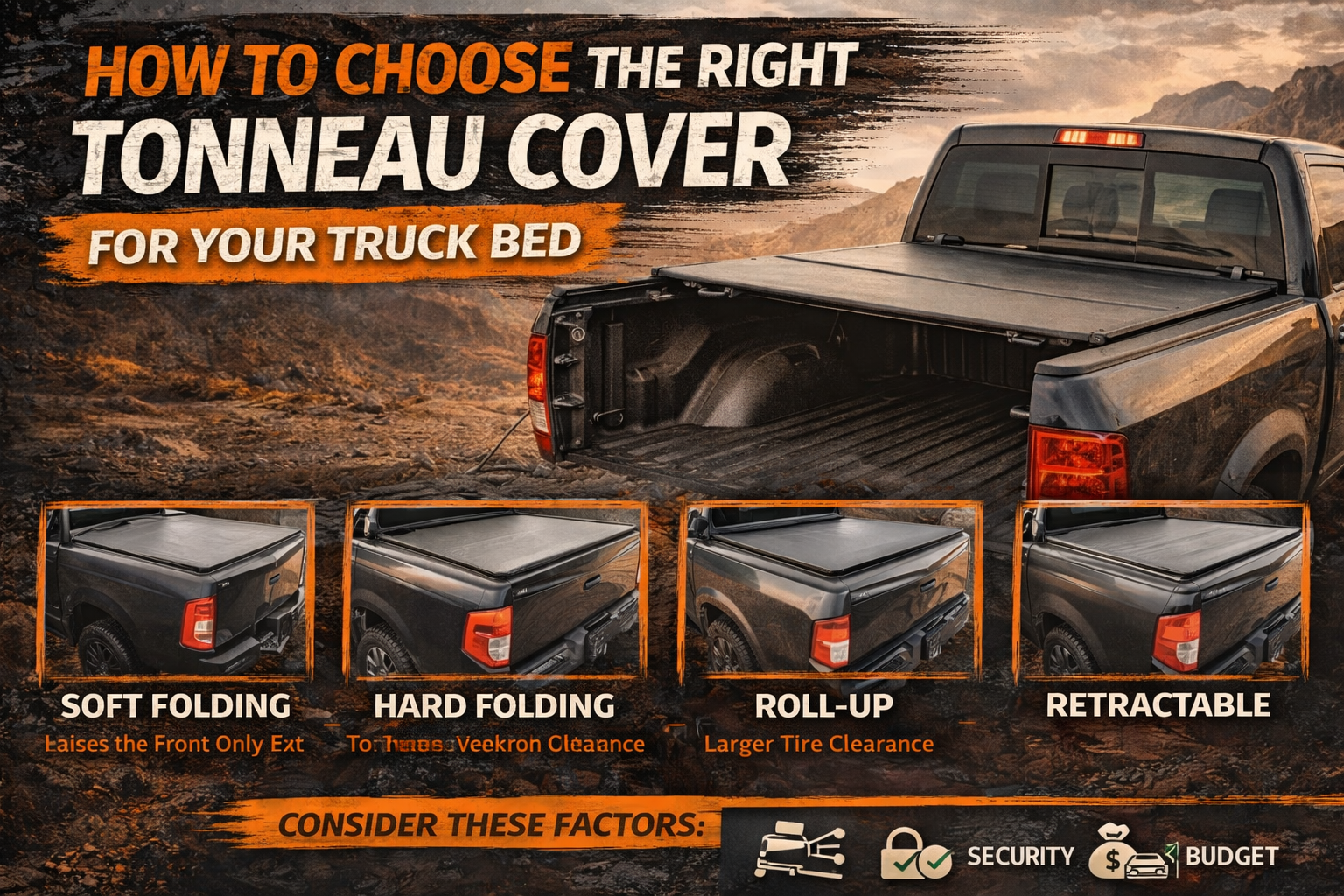 How to choose the right tonneau cover